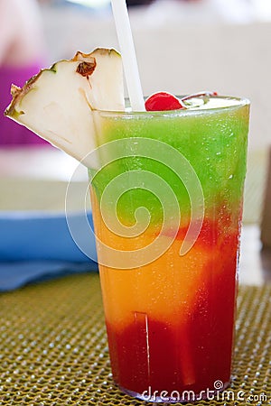 Bob Marley Drink in Jamaica Stock Photo