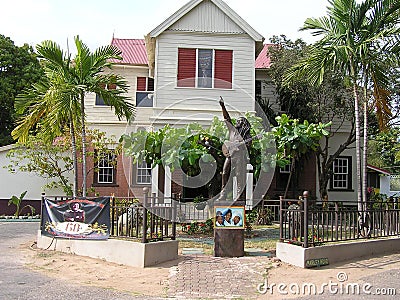 Bob Marley Museum, Kingston, Jamaica Editorial Stock Photo