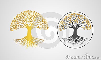 Bodhi tree Vector image Download Stock Photo