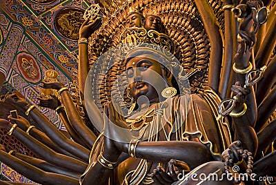 Bodhisattva Stock Photo