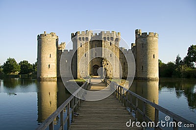 Bodiam Castle Stock Photo