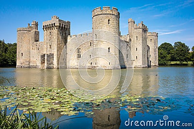 Bodiam Castle Stock Photo