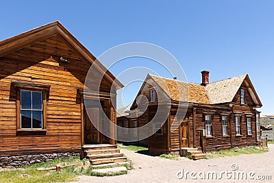 Bodie ghost town in California Editorial Stock Photo