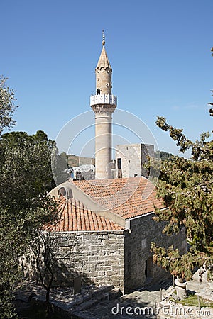 Bodrum Castle Mosque, Mugla, Turkey Stock Photo