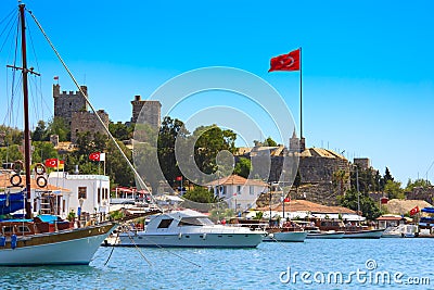 Bodrum castle, Turkey Stock Photo