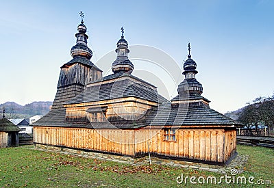 Bodruzal, Slovakia - Greek Catholic church Stock Photo