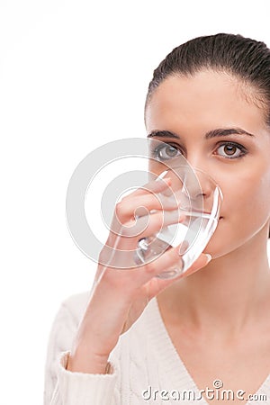 Body hydration Stock Photo