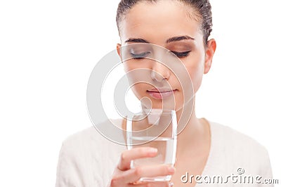 Body hydration Stock Photo