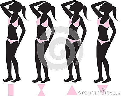 Body Types 1 Vector Illustration