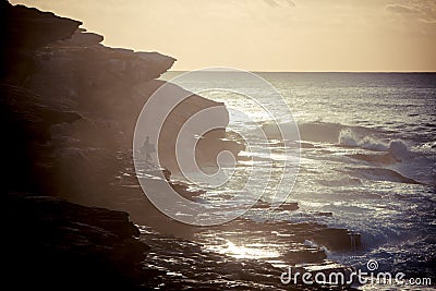 Bodyboarder Stock Photo