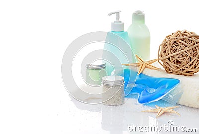 Bodycare accessories Stock Photo