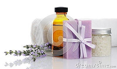 Bodycare products Stock Photo
