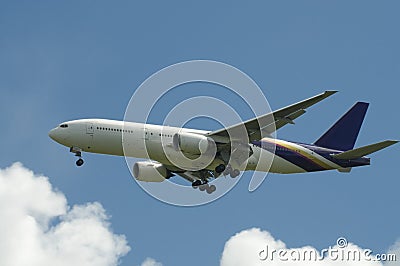 Boeing 777 Stock Photo