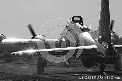 Boeing B-17 Flying Fortress Stock Photo