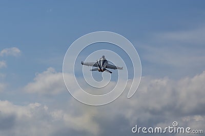Boeing F/A-18E/F Super Hornet Editorial Stock Photo