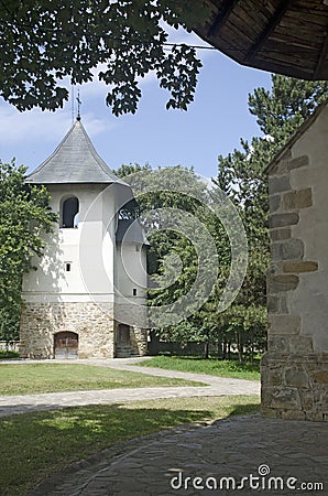 Bogdana monastery, Radauti, Romania Stock Photo