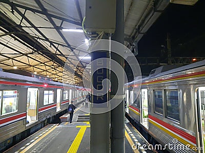 Bogor train station Editorial Stock Photo