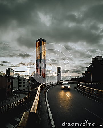 BogotÃ¡ city of passions Editorial Stock Photo