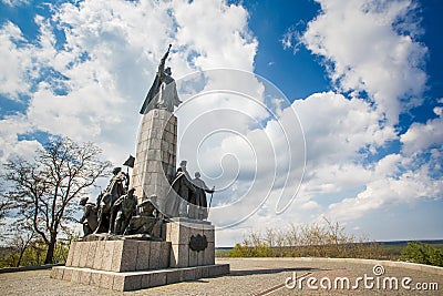 Bohdan Khmelnytsky monument Stock Photo