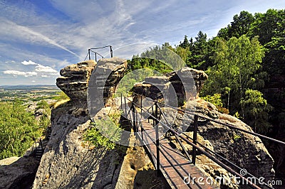 Bohemian Paradise. Stock Photo