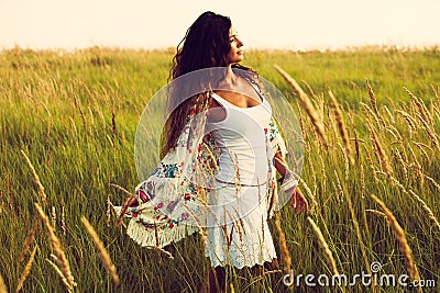 Boho fashion Stock Photo