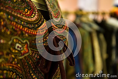 Boho style. Beauty of colors, freedom of expression. Stock Photo