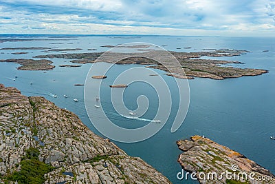 Bohuslan coast near Kungshamn in Sweden Stock Photo