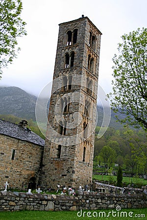 Boi Taull, Vall de Boi, Catalonia Stock Photo