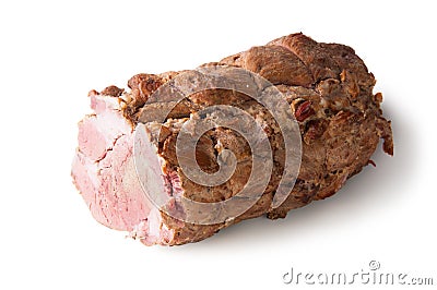 The Boiled Pork Stock Photo