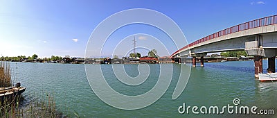 Bojana River Bridge Stock Photo