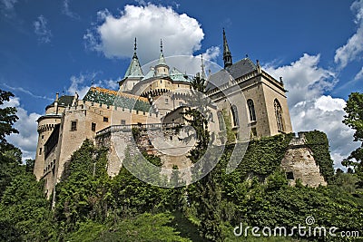 Bojnice castle Stock Photo