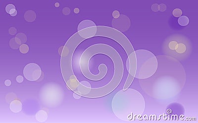 Bokeh background abstract purple texture Vector Illustration