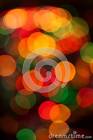 Bokeh background of Christmaslight Stock Photo