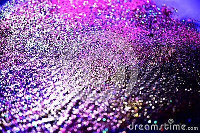 bokeh Colorfull Blurred abstract background for birthday, anniversary, wedding, new year eve or Christmas Stock Photo