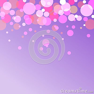 Bokeh effect Vector Illustration