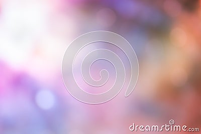 Bokeh Light on pink Pastel color Background Stock Photo