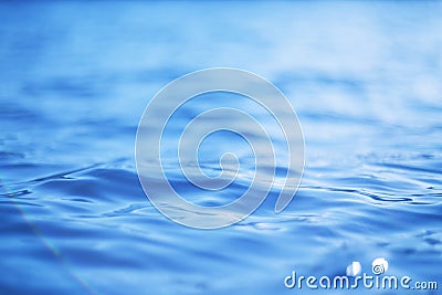 Bokeh light water background Stock Photo