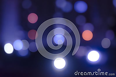 Bokeh lighting Make a beautiful background Stock Photo