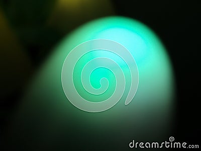 Bokeh lights abstract background in dark night colors. Photo. Large multi-colored round glare from headlights or lamps of red, Stock Photo