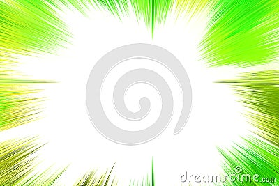 Bokeh multi colored lines on white background. abstraction. Speed light motion blur texture Stock Photo