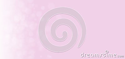 Bokeh on pink background. Valentines day and love concept Stock Photo
