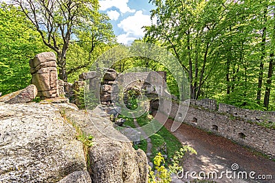 Bolczow Castle Stock Photo