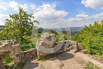 Bolczow Castle Stock Photo