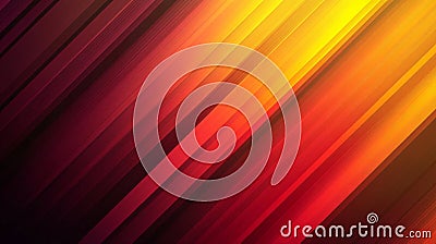 A bold gradient background blending from orange to deep red, with diagonal lines slashing through Stock Photo