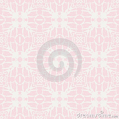 Bold soft cute pink romantic pattern ornament Vector Illustration