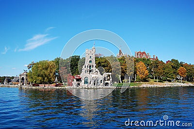 Boldt Castle in Thousand Islands, New York Stock Photo