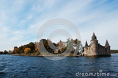 Boldt Castle in Thousand Islands, New York Stock Photo