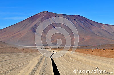 Bolivia, the Atacama Desert and Virtually Rainless Plateau in South Stock Photo