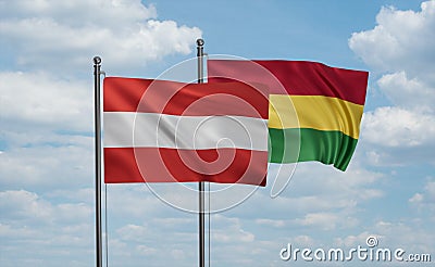 Bolivia flag Stock Photo