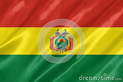 Bolivia Flag Stock Photo